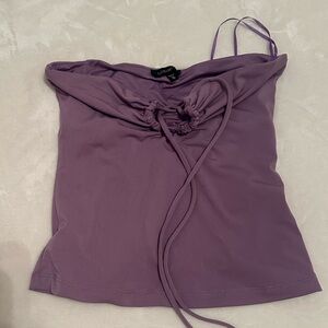 NEVER WORN: DYNAMITE Halter Top - Lilac - XXS